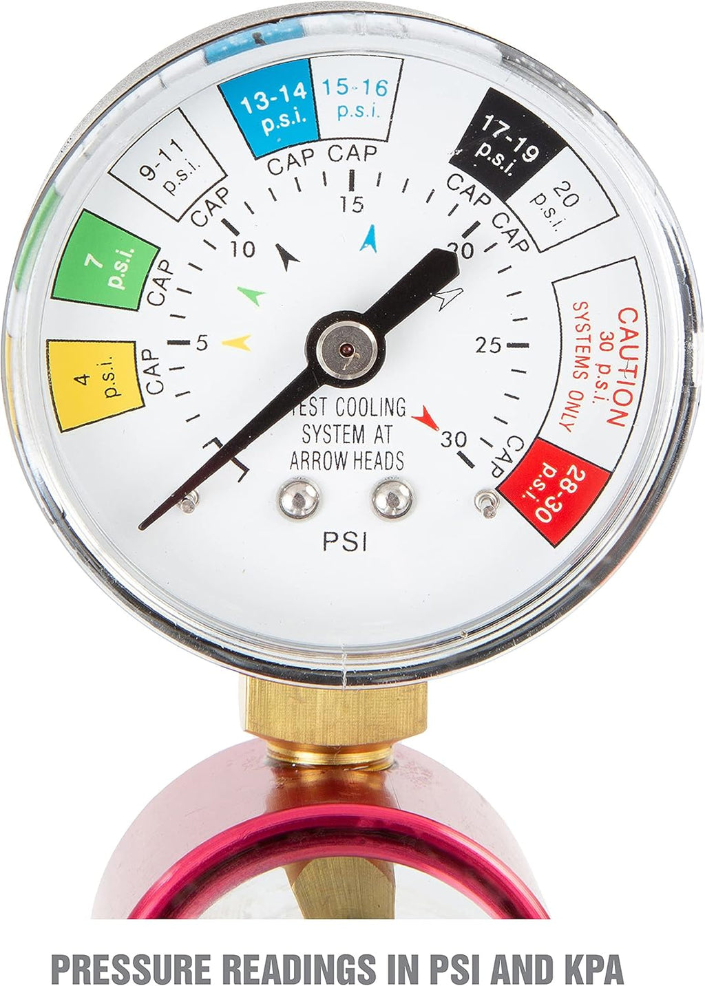 Radiator and Cap Test Kit, Pressure Tester for Coolant System R771638