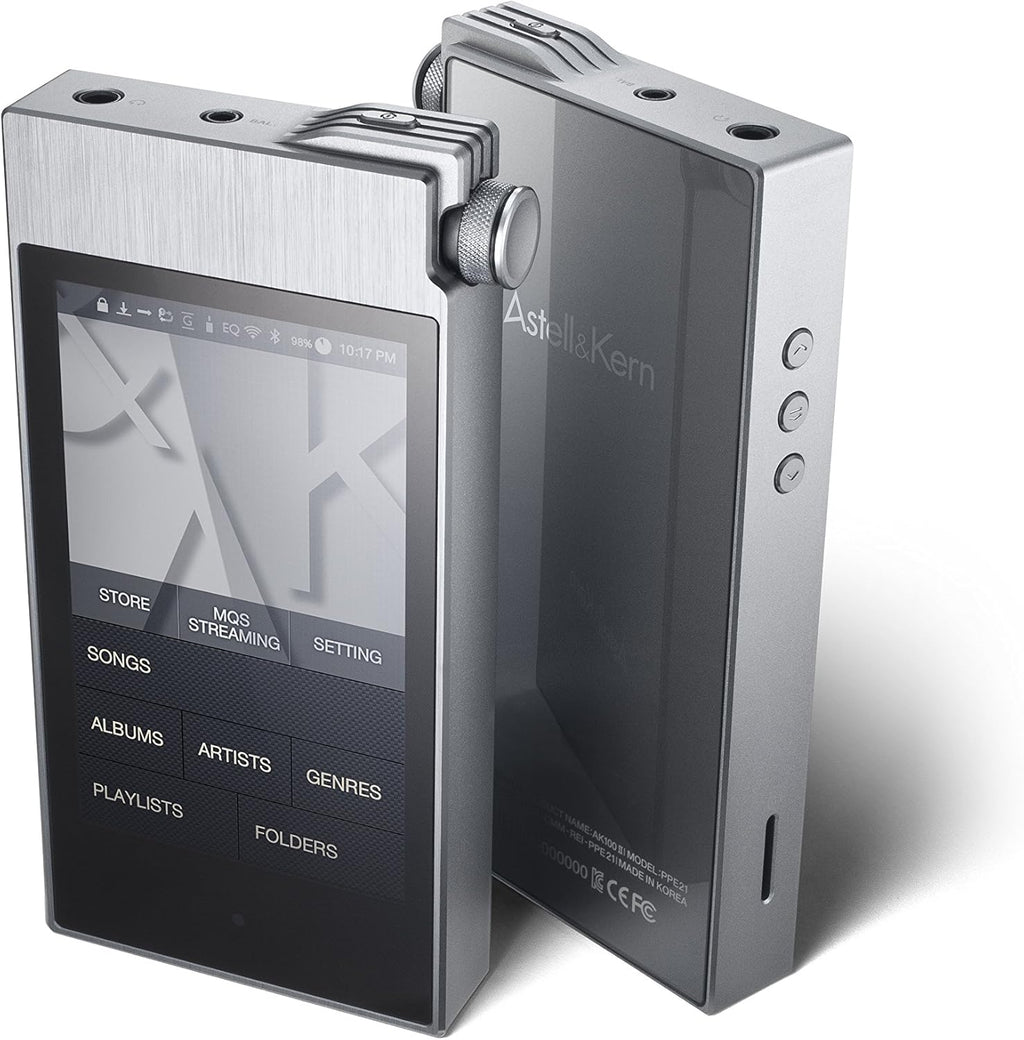 High Resolution Digital Audio Player with Wall Charger, USB Docking Station, Optical Audio Connection Kit Y8887