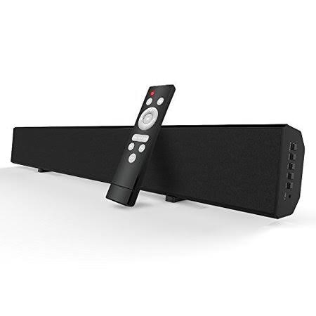 30 inch 2.0 Channel Bluetooth Soundbar with Optical Cable & Remote R4526