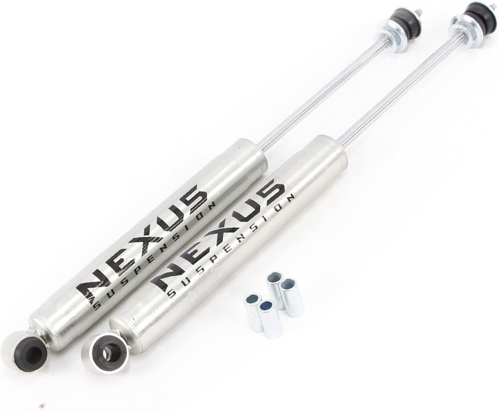 Front Shock Absorber for Jeep Wrangler JK 2007-2018 Pair Zinc Plated Coating S94480