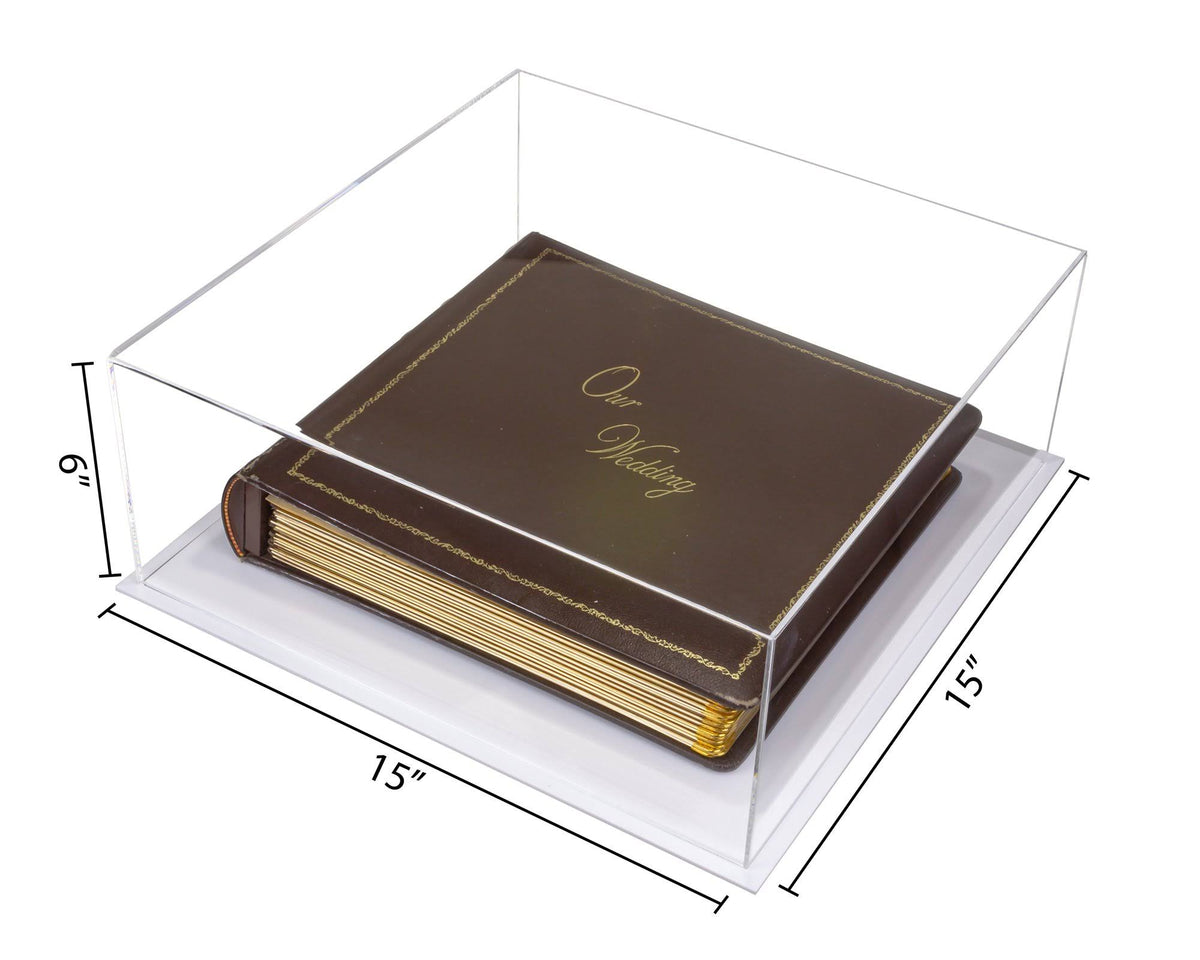 Clear Acrylic Book Display Case O42585