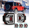 Smoked Lens LED Tail Light Assembly for Jeep Wrangler JL T304