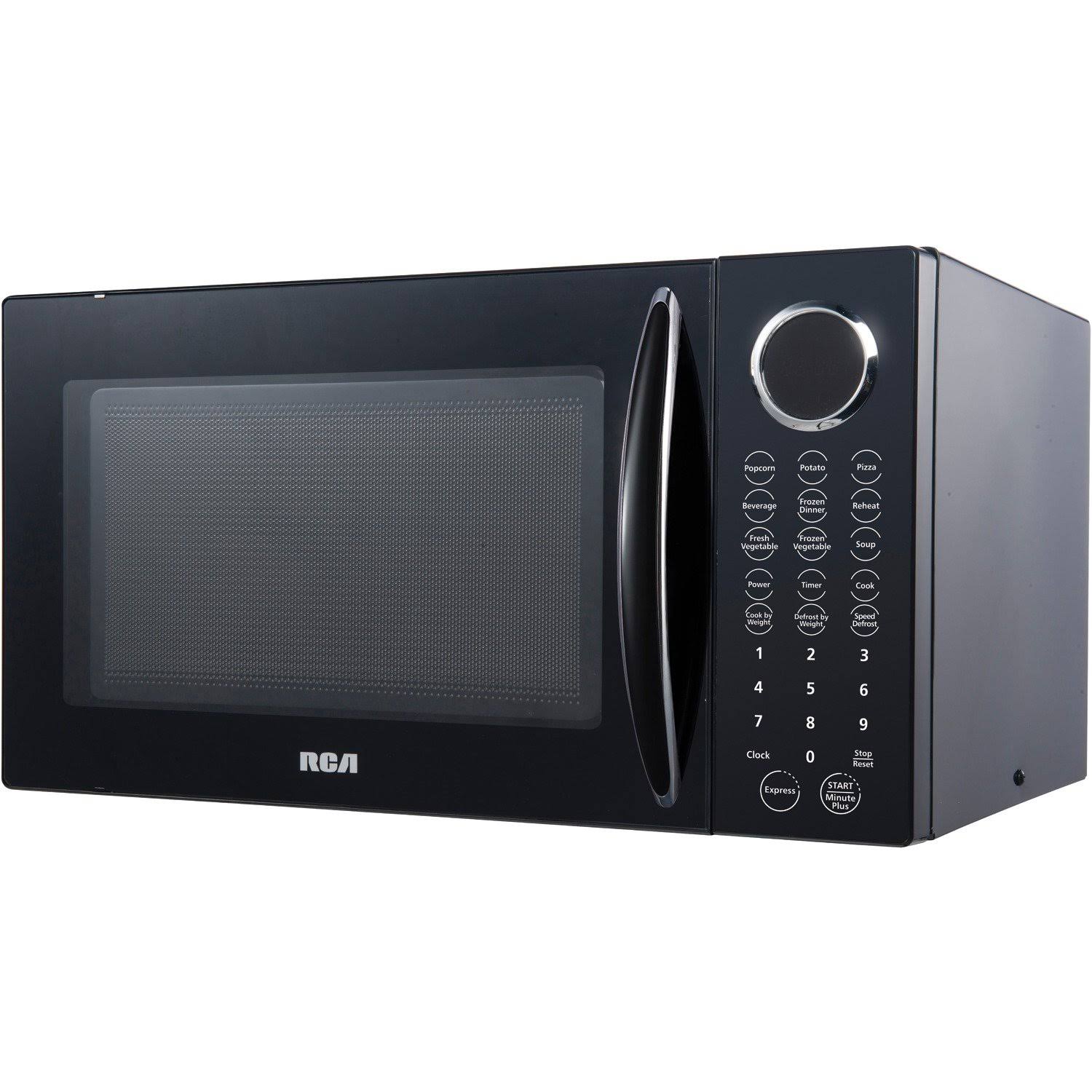0.9 Cu ft Black Microwave D58117