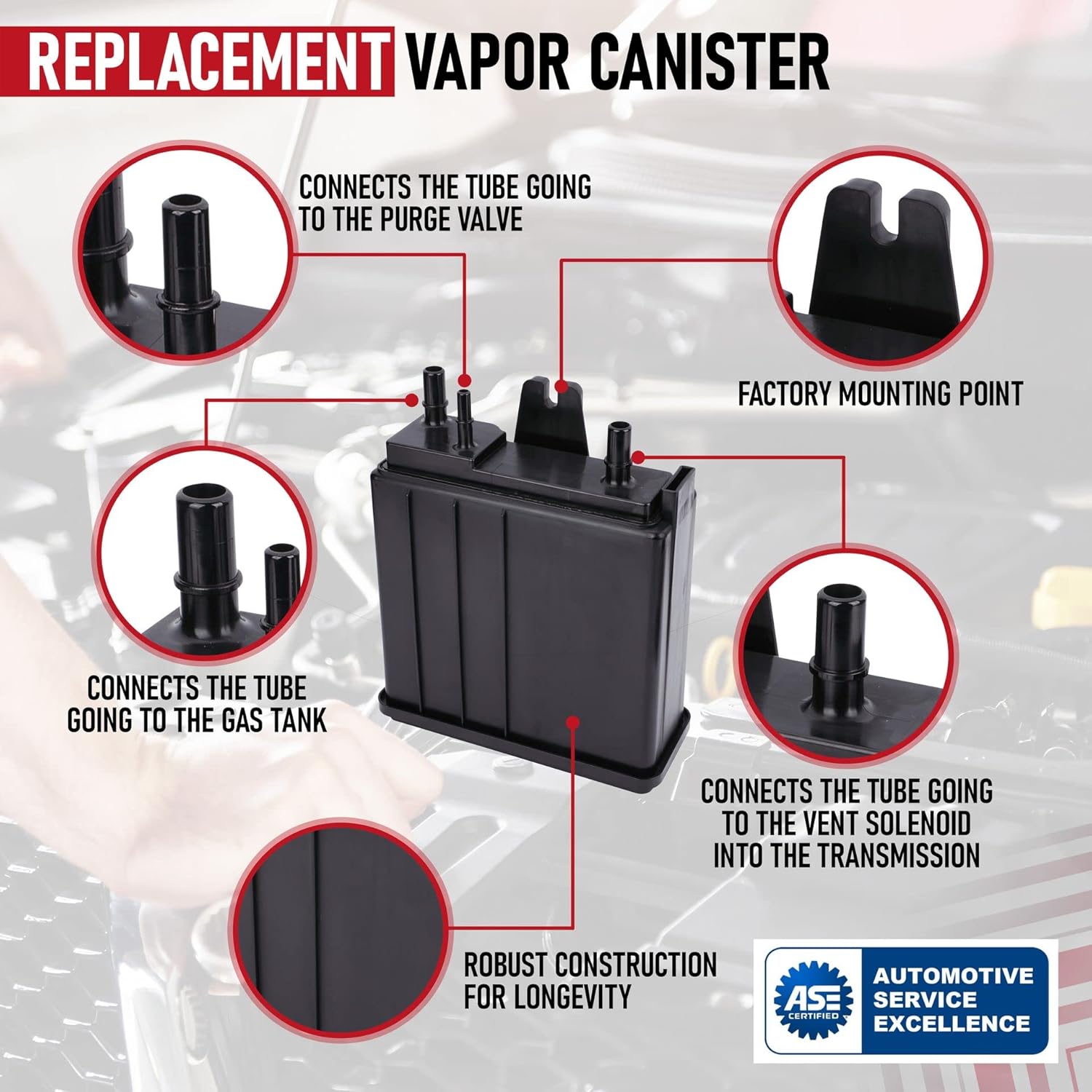 Vapor Canister Pack of 2 B24511