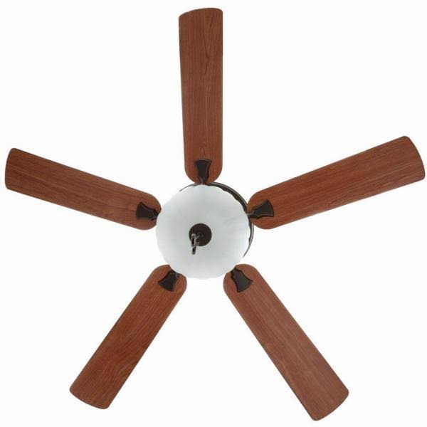 Oil Rubbed Bronze Ceiling Fan with Light Kit N35500