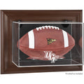 Brown Framed Wall-Mountable Football Display Case V23336