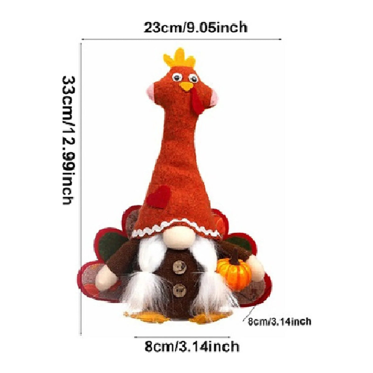 Halloween Gnomes Plush Decor Doll Toy N840270