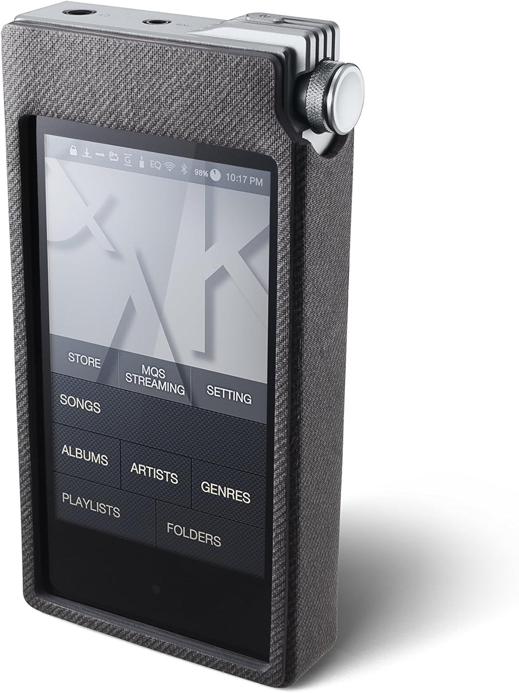 High Resolution Digital Audio Player with Wall Charger, USB Docking Station, Optical Audio Connection Kit Y8887