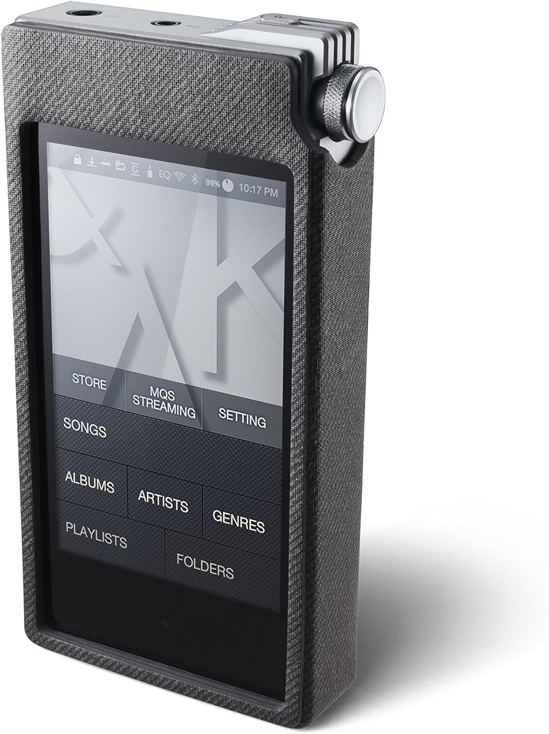 High Resolution Digital Audio Player with Wall Charger, USB Docking Station, Optical Audio Connection Kit Y8887