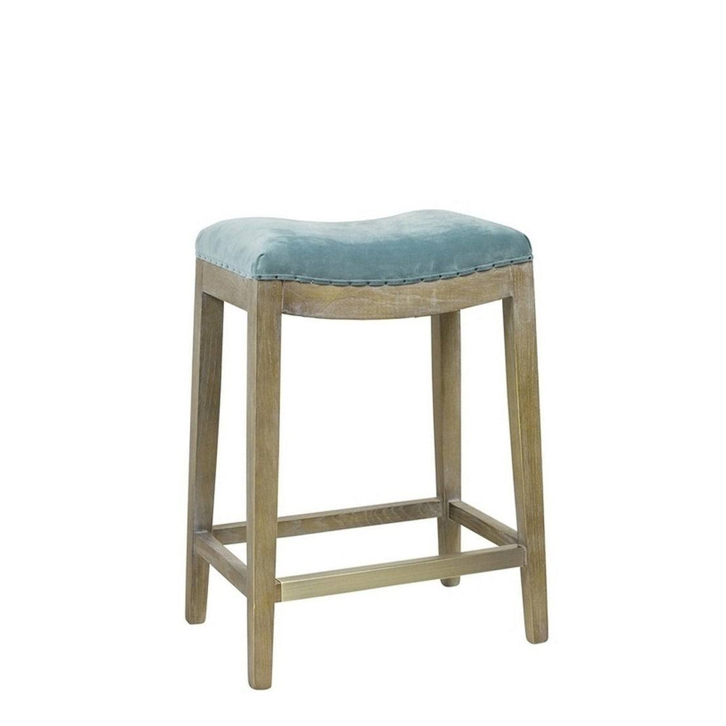 Green Wood Stool O294
