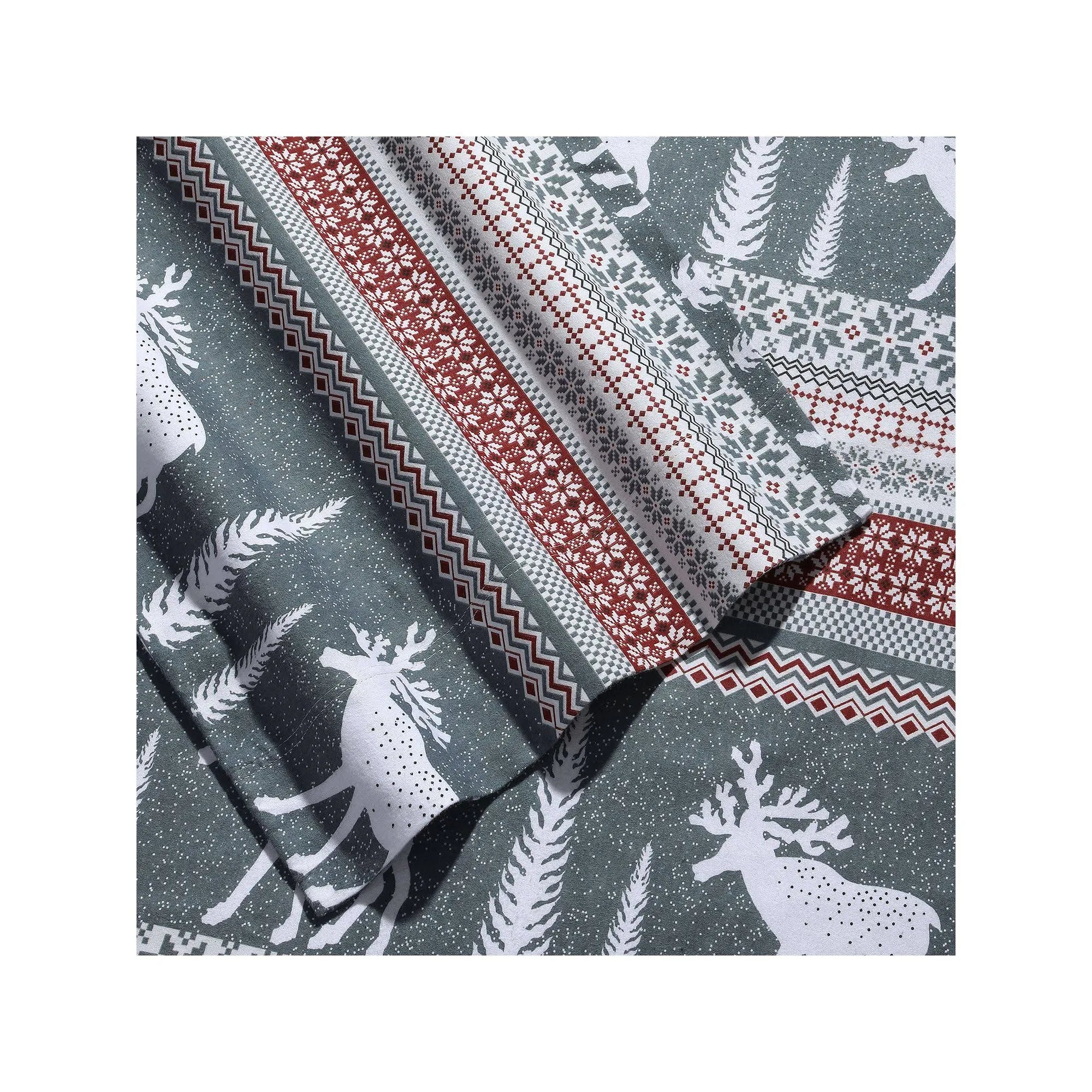 Queen Flannel Sheet Set X47894
