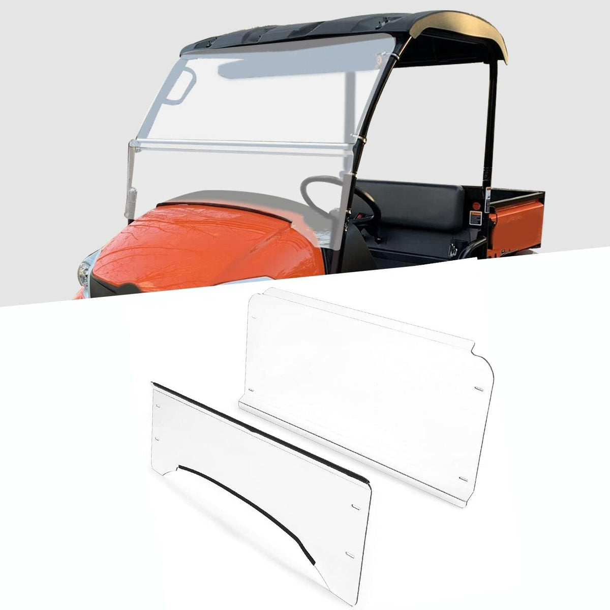 Full Clear Windscreen D867