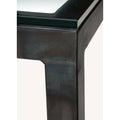 Cherry Top Bar Table with Gold Base H43314