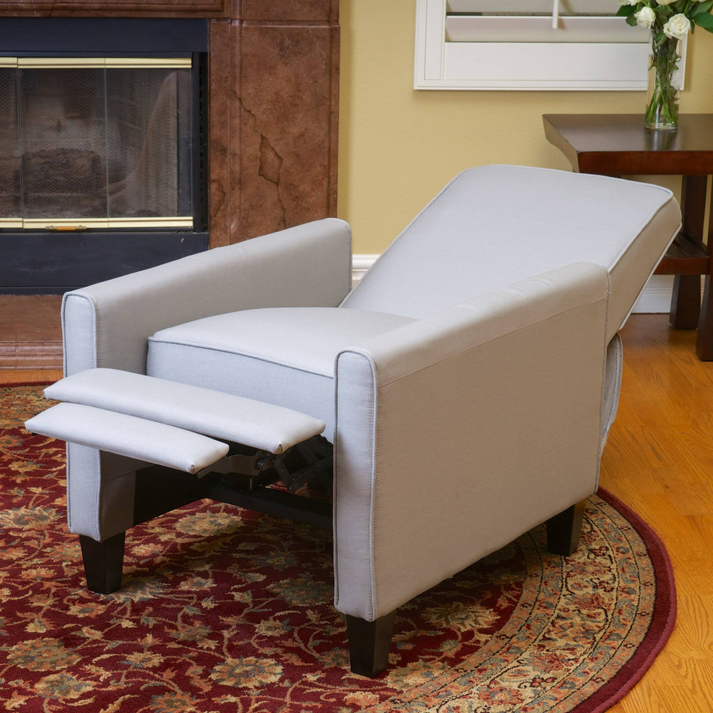 Grey Fabric Club Chair J578074