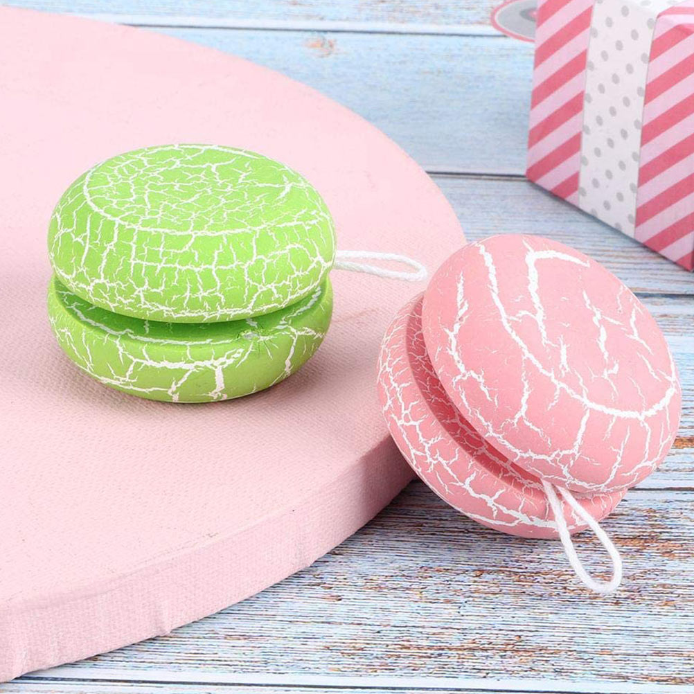 Wooden Yo-yo Toy 2 Pcs G82599