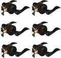 10 Pack Privacy Keyless Doorknobs in Oil Rubbed Bronze L434