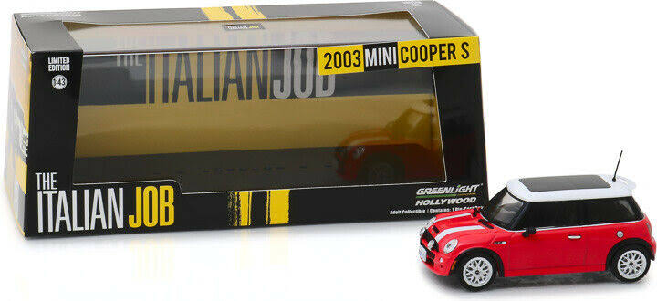 Mini Cooper S 1:43 Red White W9047