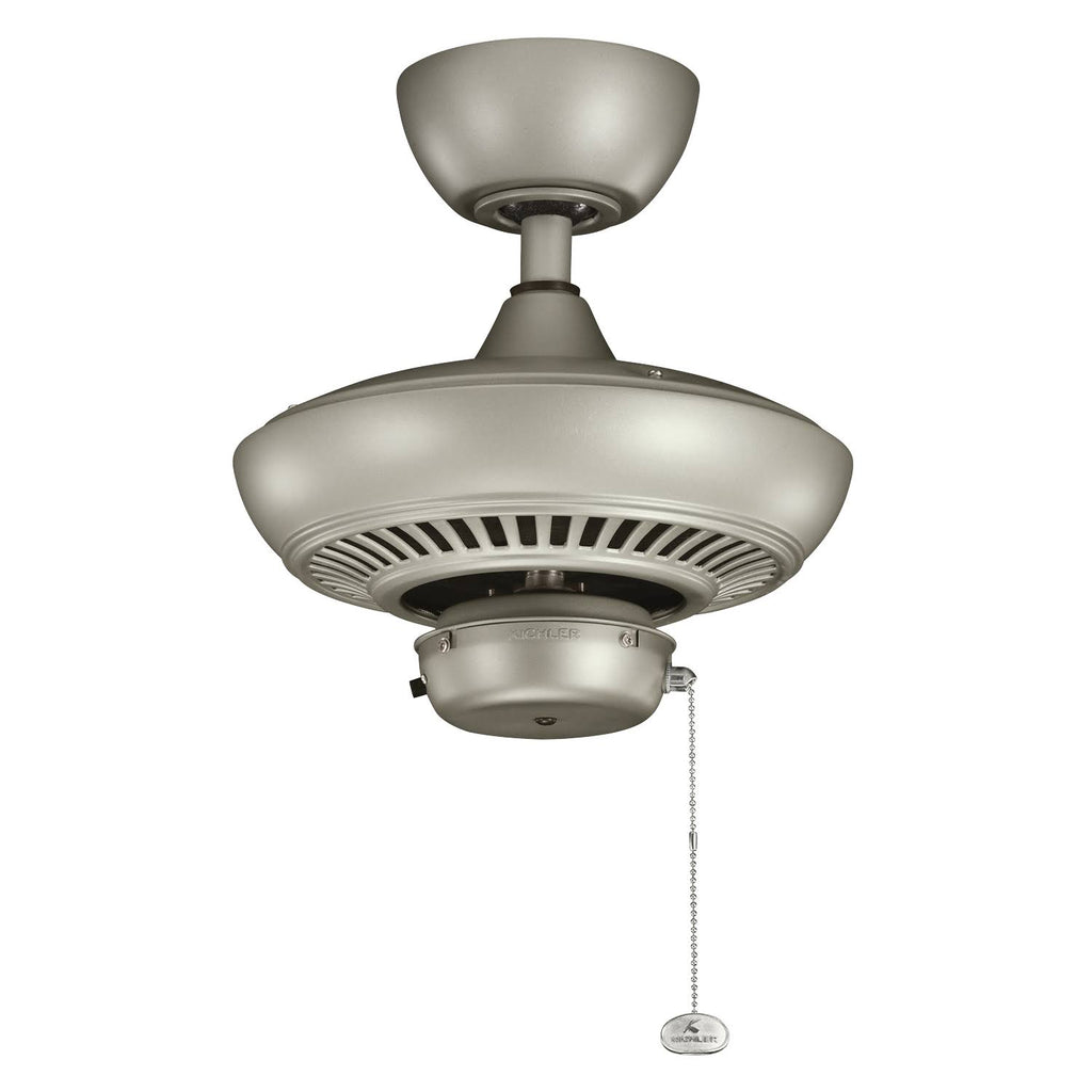 Antique Satin Silver Ceiling Fan Q397