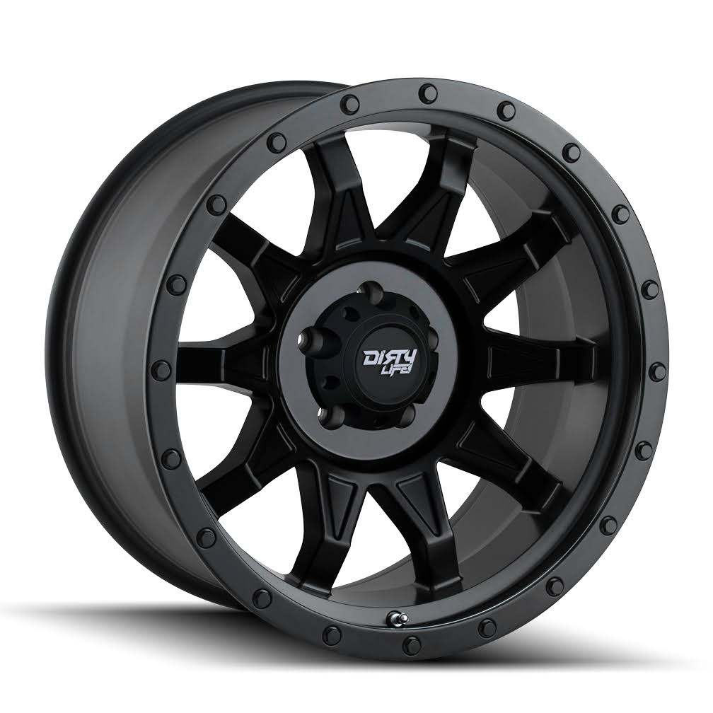 Matte Black Roadkill Wheel L294