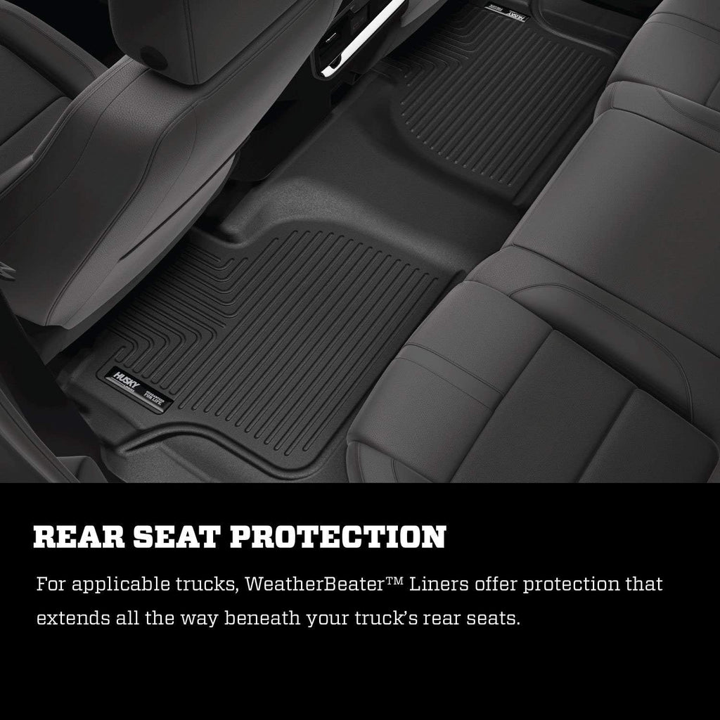 Black Front Floor Liners 2 Pcs D516426