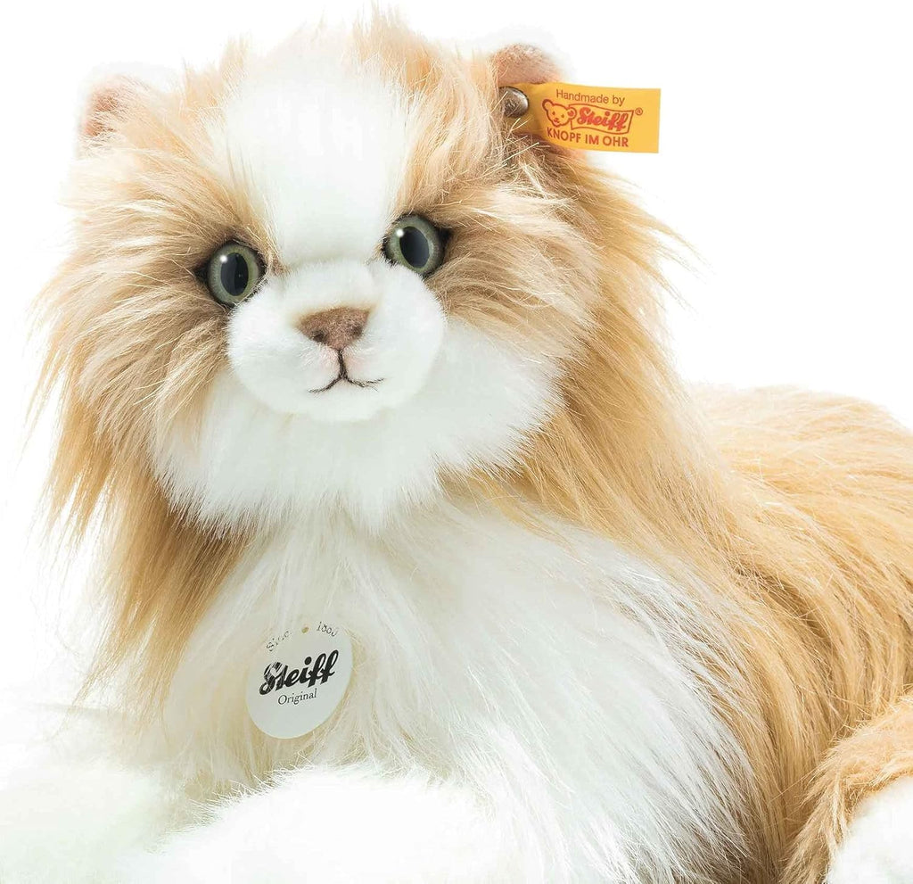 Reddish Blond/White Stuffed Animal F4283