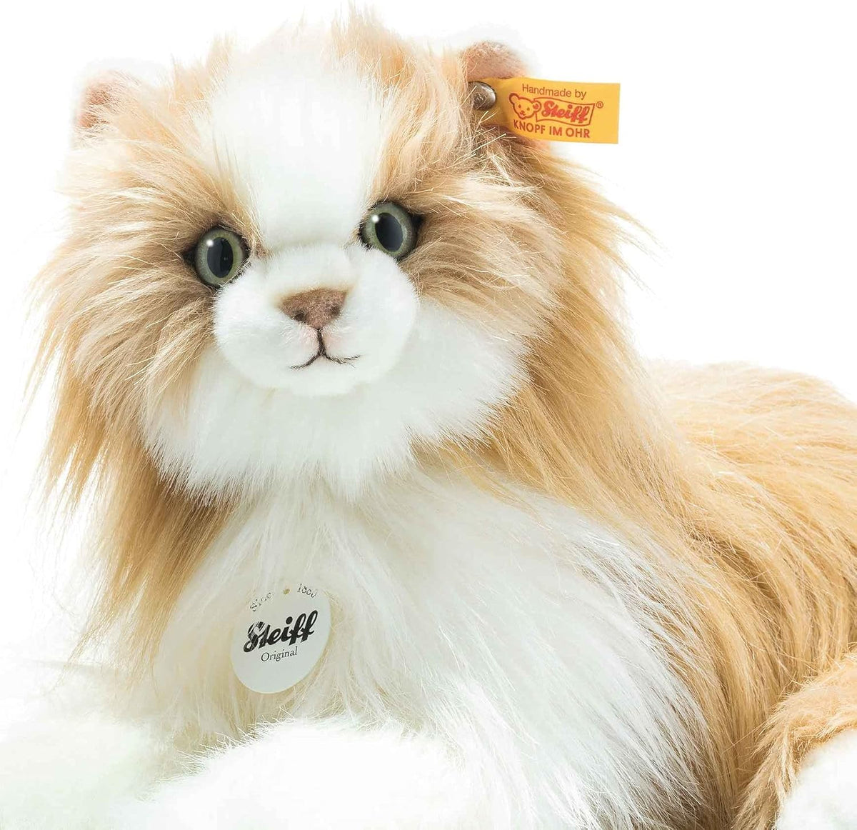 Reddish Blond/White Stuffed Animal F4283