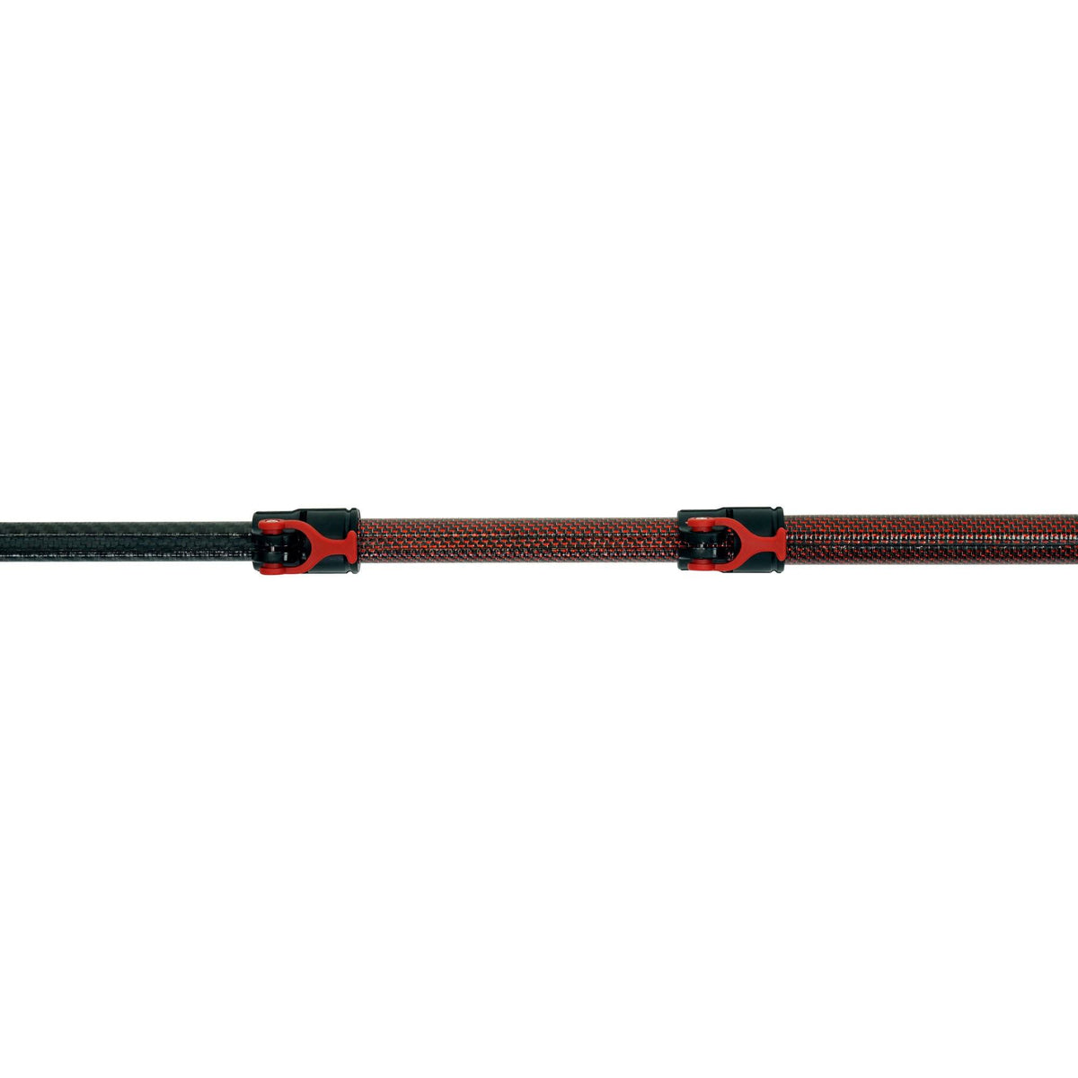 Telescopic Red/Black Carbon Shaft for Minelab Equinox Detector Q862