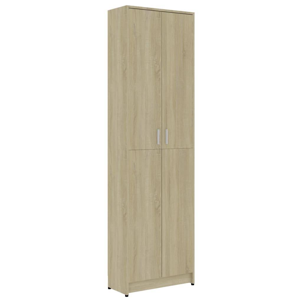 Hallway Wardrobe Sonoma Oak Chipboard L835
