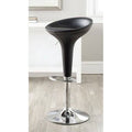 Black Adjustable Height Swivel Bar Stool E3329