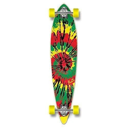 Tiedye Pintail Longboard Complete E8138