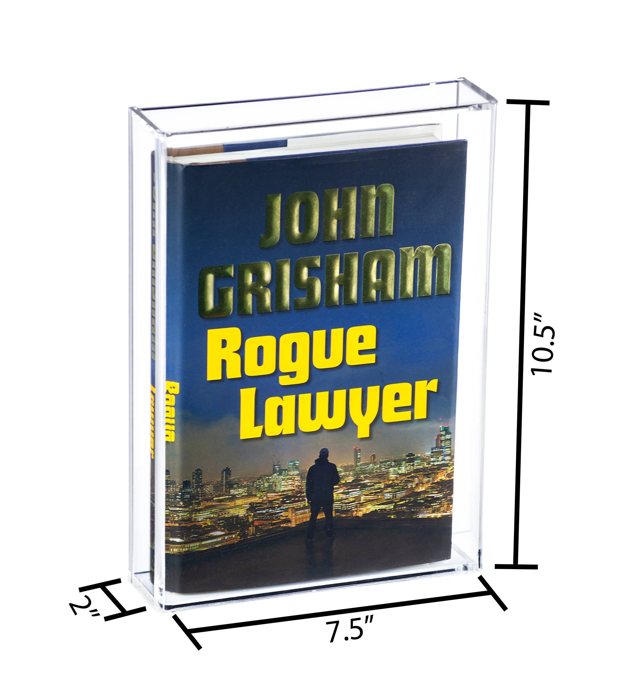 Clear Acrylic Book Display Case O42585