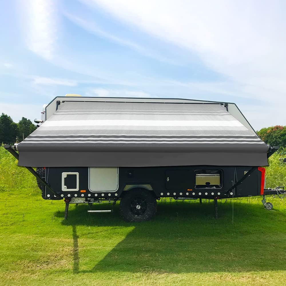 20 Feet Black Vinyl RV Awning Replacement S948780