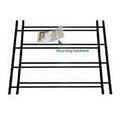 Black 4 Bar Window Guards, Case of 3 S789