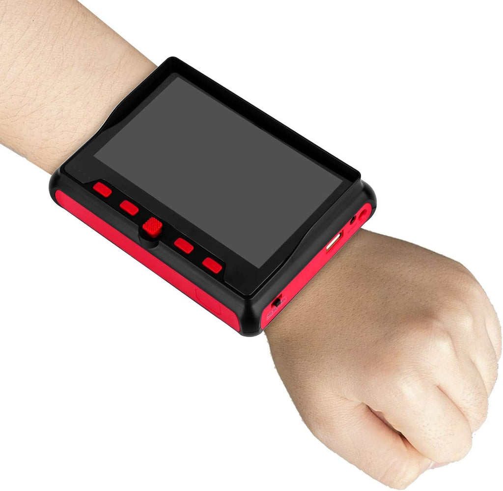 Wrist CCTV Tester HD 8MP Portable Camera Tester 4.3 Inch TFT LCD Monitor Analog Video Test PTZ Control 12V Power Output D7568