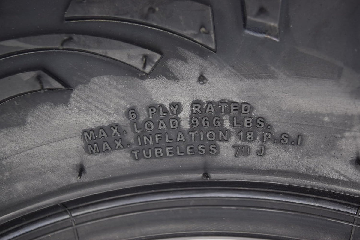 4 Set ATV Tires 26x9-14 Front 26X11-14 Rear Dual Compound 6 Ply F9720