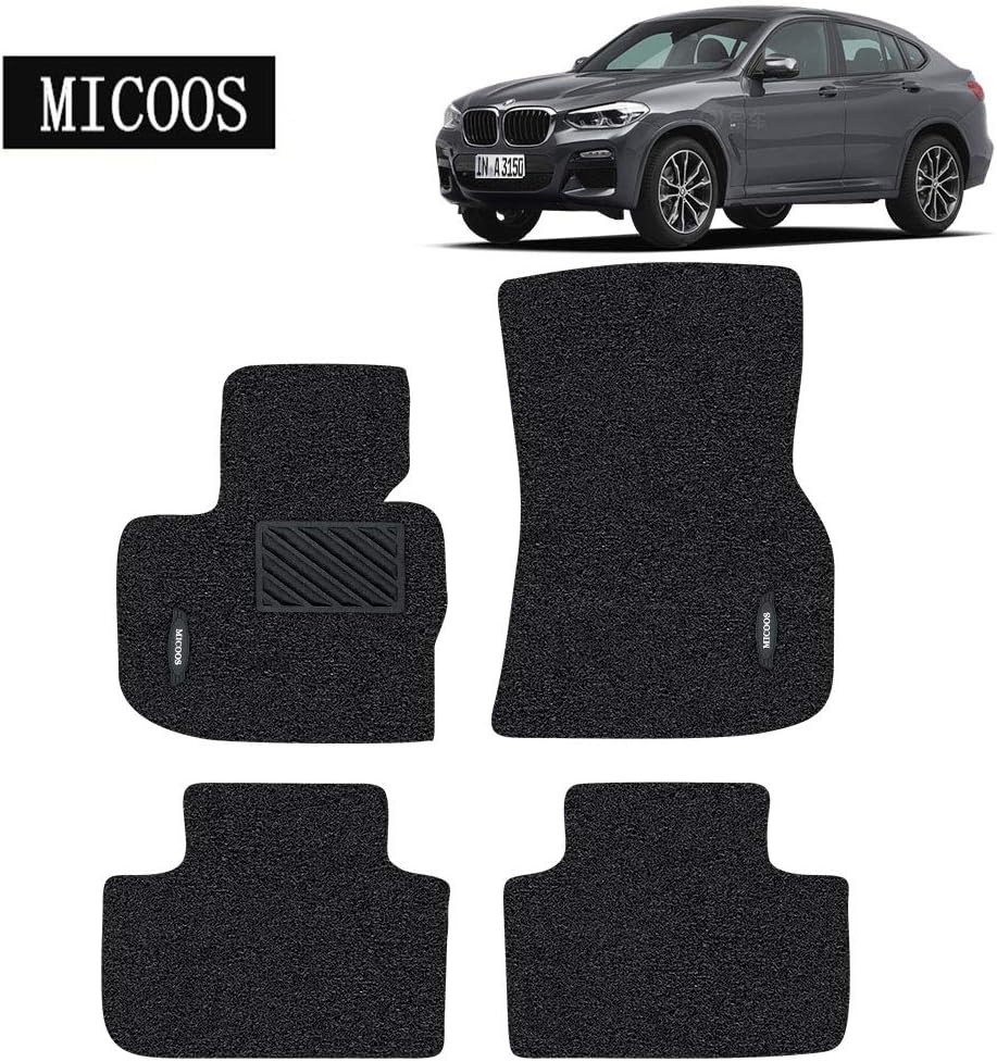 Black All Weather Heavy Duty Car Floor Mat Set G6776