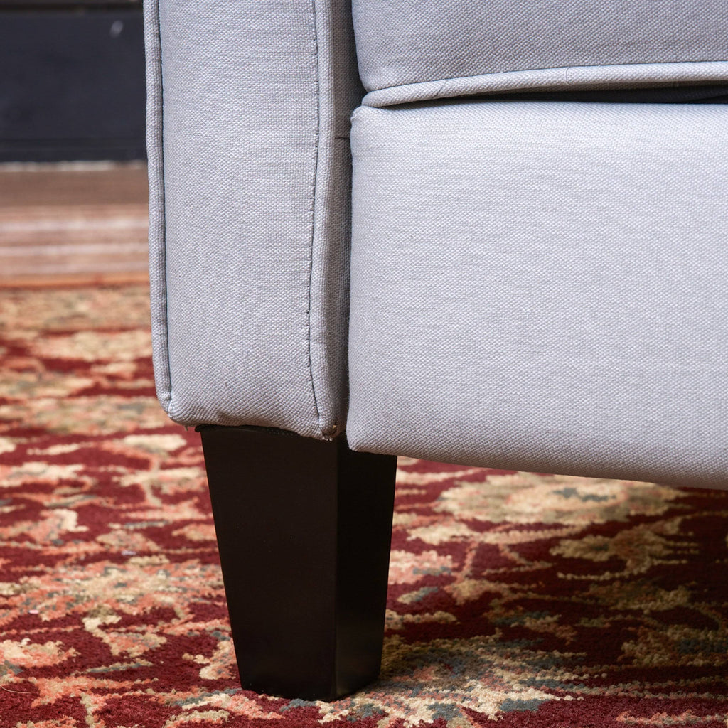 Grey Fabric Club Chair J578074