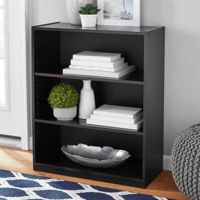 Black Standard Bookcase T41278
