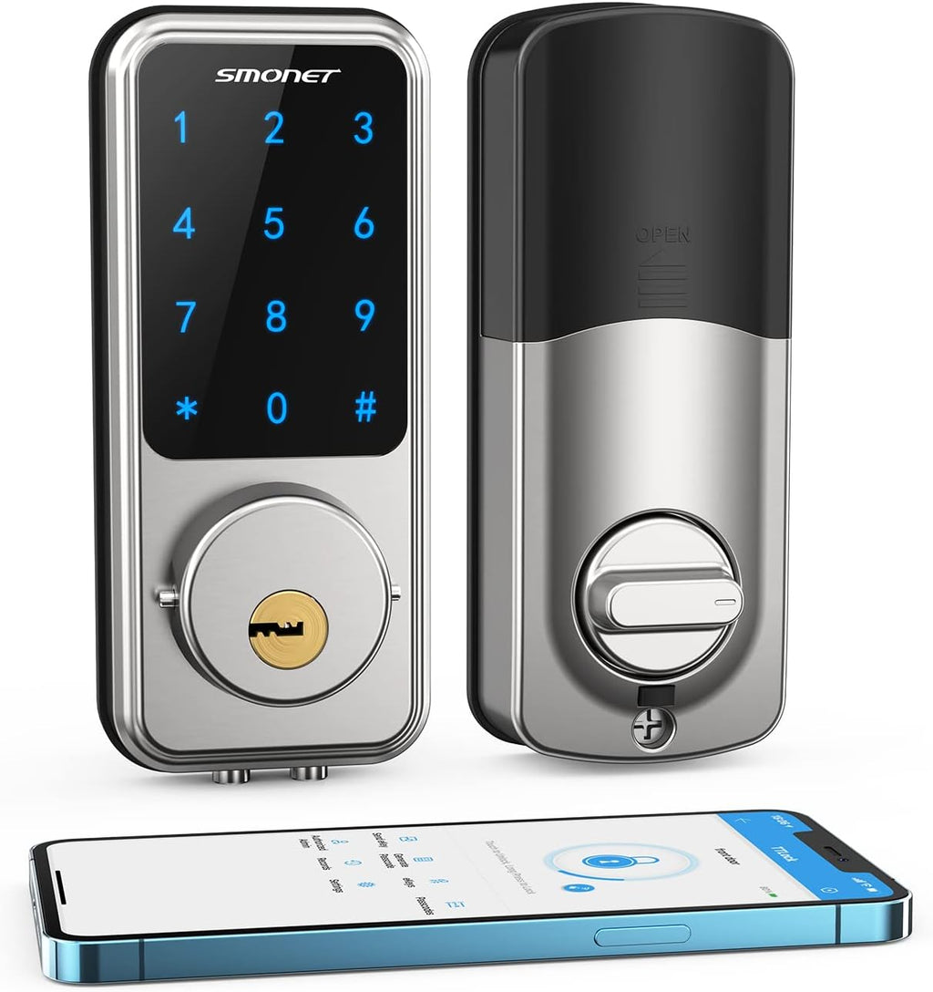 Smart Lock Keyless Entry Door Lock Deadbolt with Keypad Digital Electronic Door Lock S6593