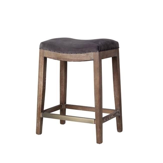 Green Wood Stool O294
