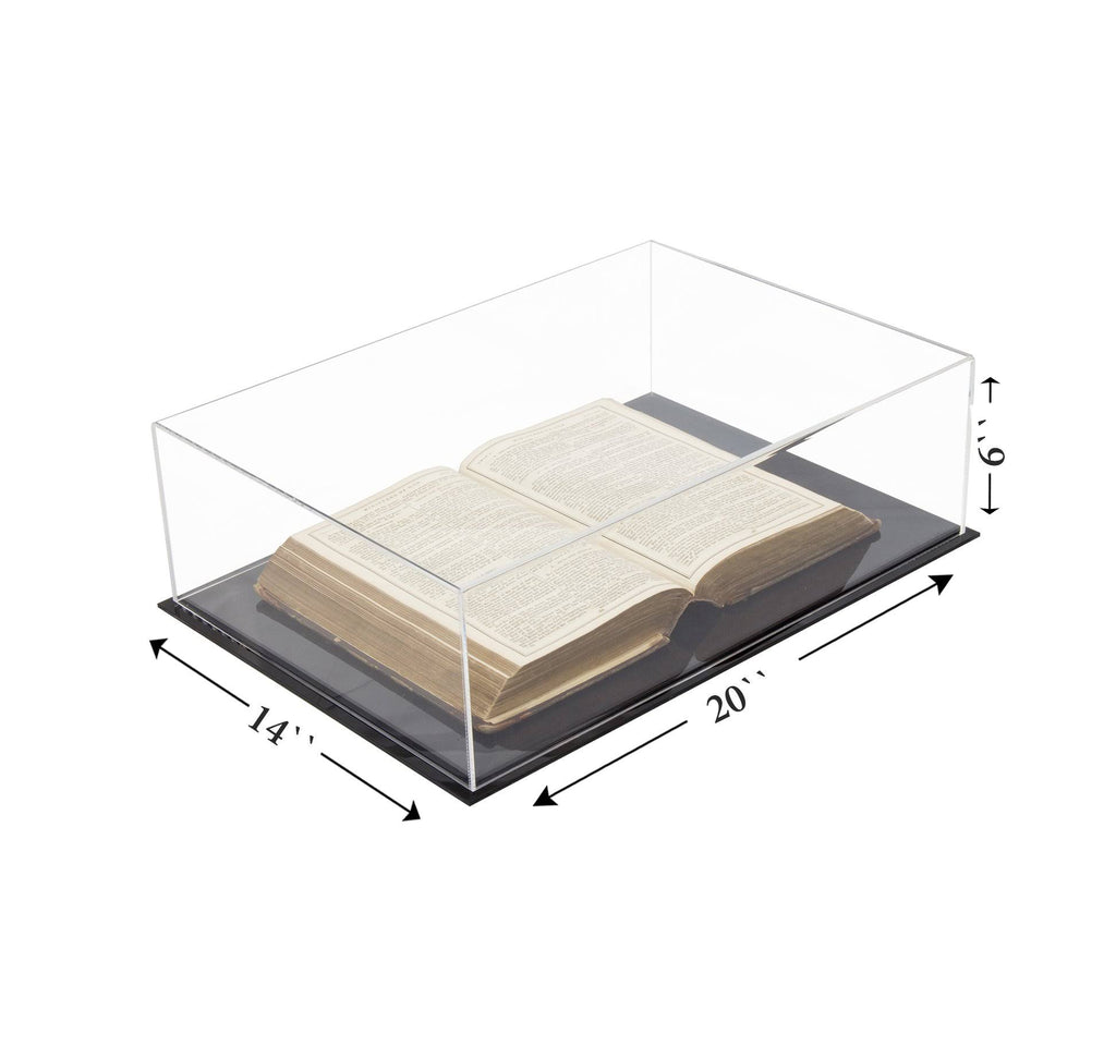 Clear Acrylic Book Display Case O42585