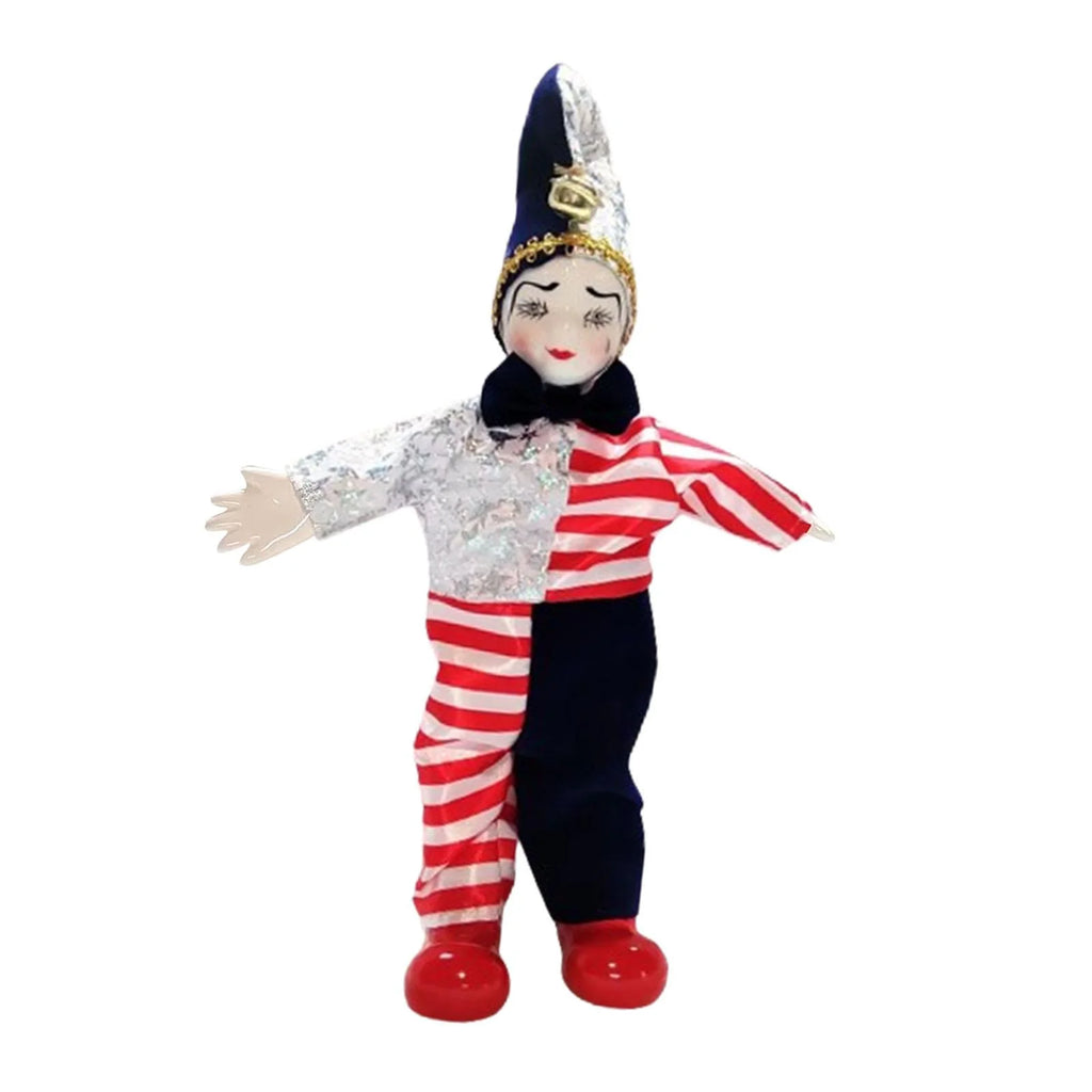 Clown Doll Movable Joint Jester Doll N8154