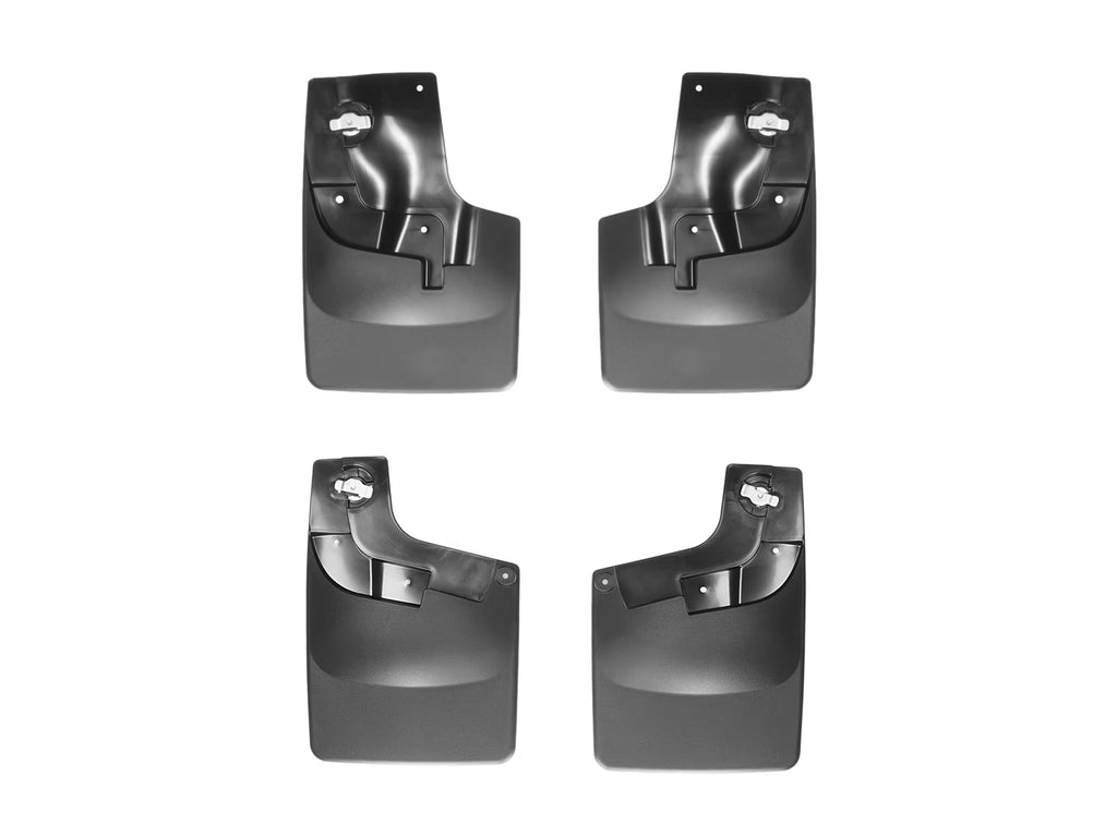 Black Splash Guard MudFlaps Front & Rear Set T3427