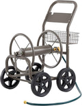 4 Wheel Garden Hose Reel Cart, Green S861541