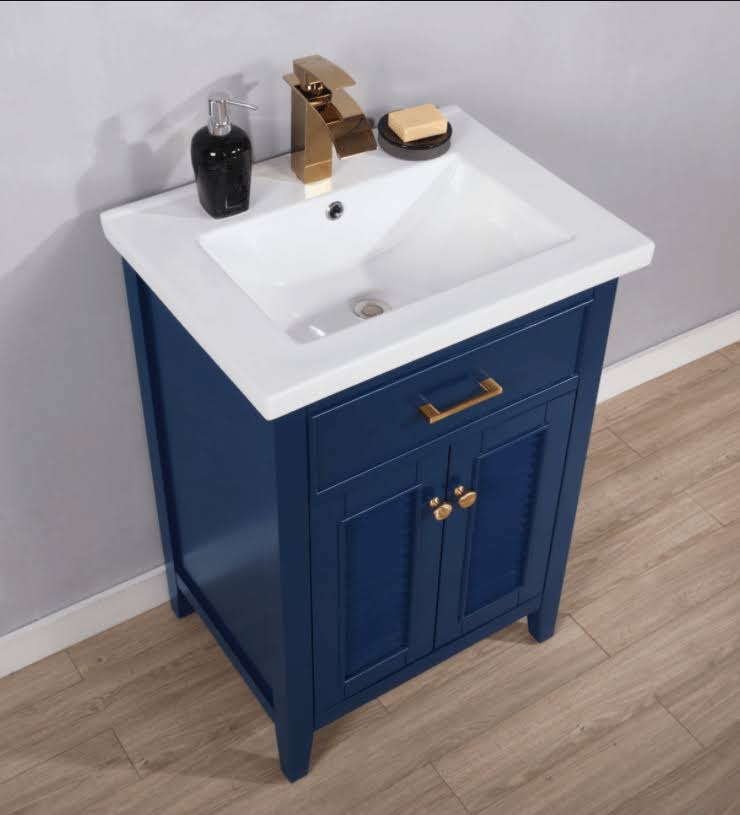 Gray Single Sink Vanity Q411954