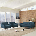 Azure Armchairs and Loveseat Set of 3 M87277