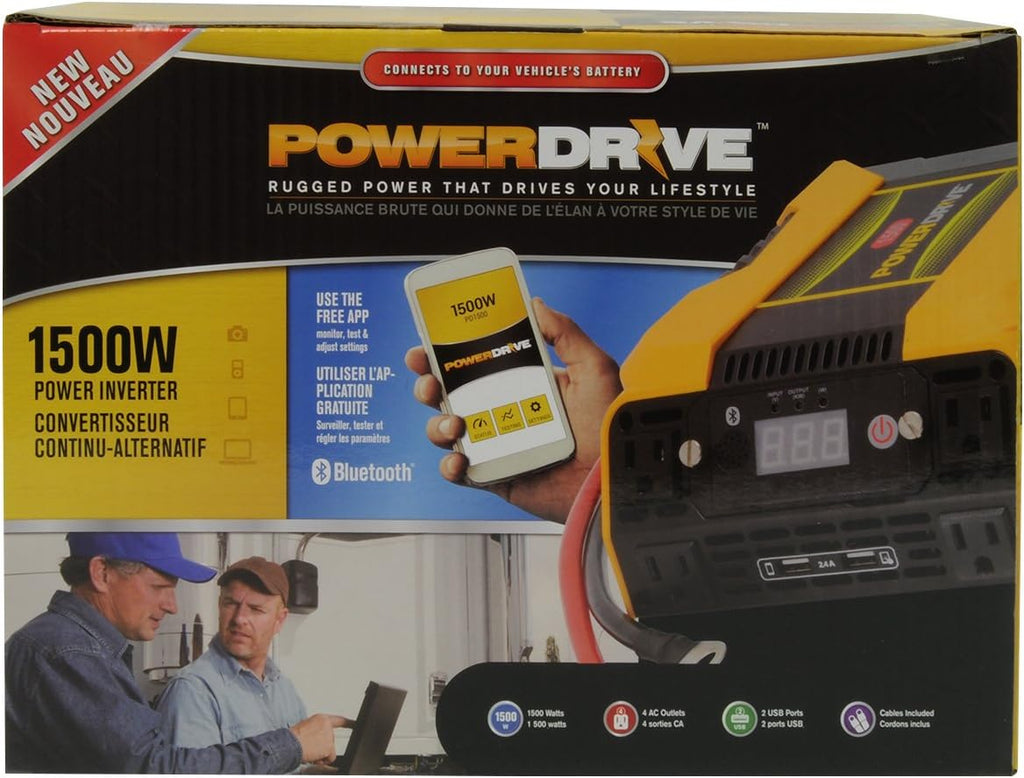 1500 Watt Power Inverter with Bluetooth I8448