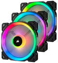 RGB Dual Light Loop Case Fan - Pack of 3 C909583