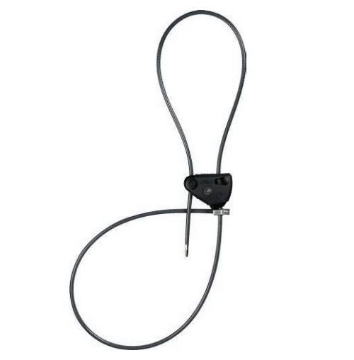 Black Cable Padlock V654556