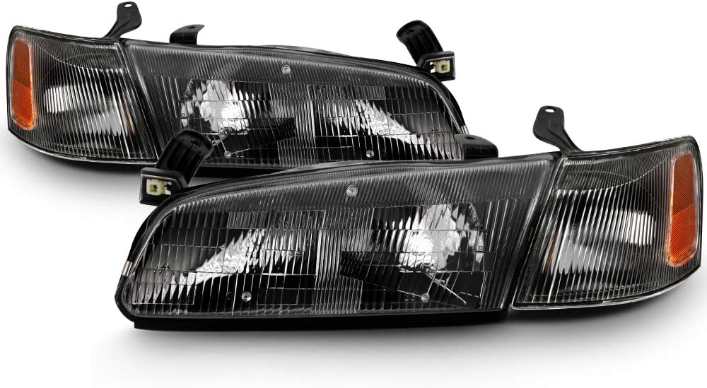 Black Housing Headlight & Side Marker Corner Lamp Assembly W991790